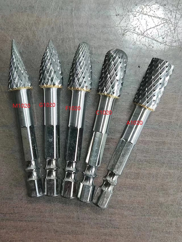 Hexagonal Shank Carbide Rotary File