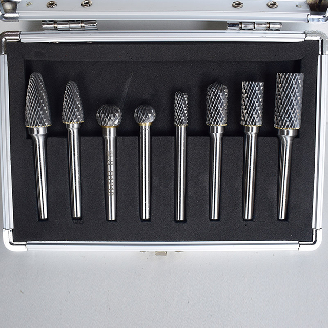 Set of Carbide Rotary Files, Tungsten Steel Grinding Head, Milling Cutter