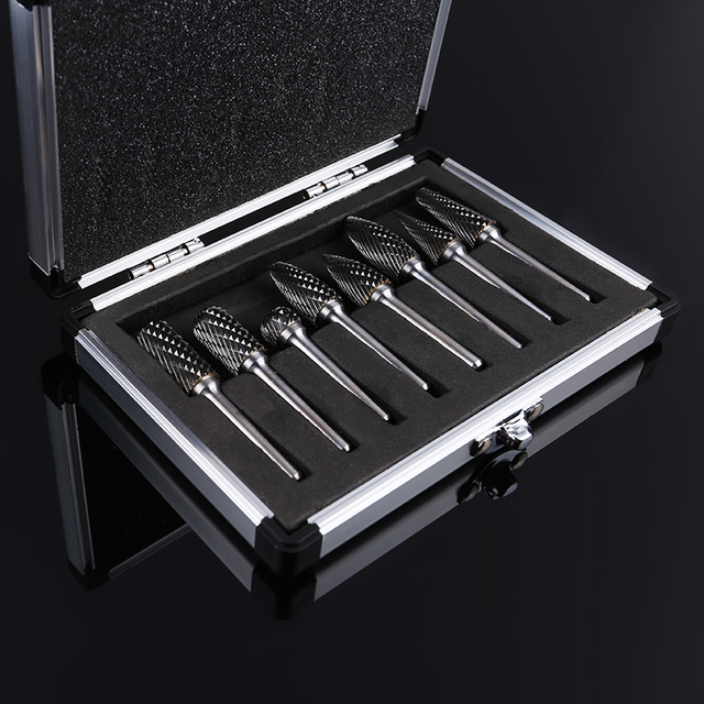 Carbide Rotary File for Aluminum, Tungsten Steel Grinding Head, Milling Cutter