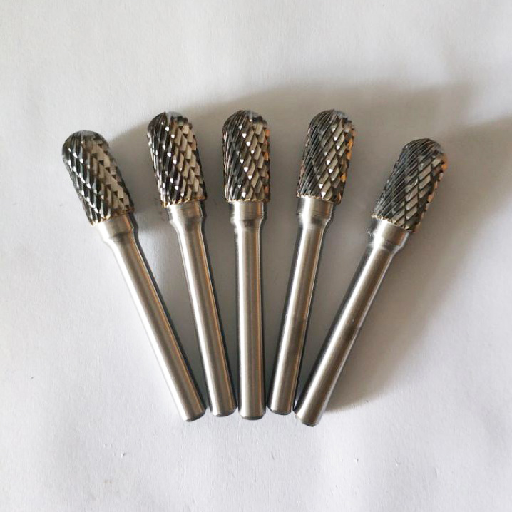 Double Cut Carbide Rotary Burr Extension Set 6