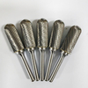 Double Cut Carbide Rotary Burr Extension Set 6