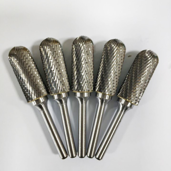 Double Cut Carbide Rotary Burr Extension Set 6